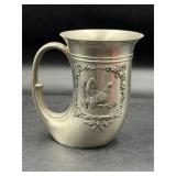 vintage BMF Zinn pewter beer mug  West Germany