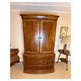 2pc extremely heavy Vintage large armoire