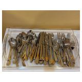 Mikasa Lenox Oneida flatware & tray