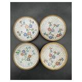 4ï¿½ vintage Chinese cloisonnï¿½ enamel trinket dish