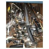 Assorted flatware Oneida Lenox and more