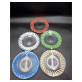 Art glass small plates