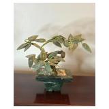 vintage Chinese carved  bonsai tree