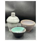 Nanci Weil signed pottery Greenville NC