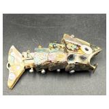 Mini Los Castillo style fish Abalone Bottle Opener