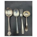 125 grams Sterling silver assorted flatware