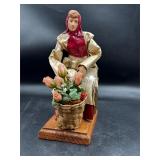 Vintage made in Mexico papier-mï¿½chï¿½ style figurine
