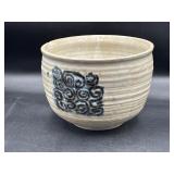 Chipped pottery bowl