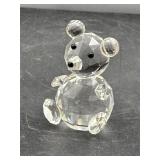 Swarovski Silver Crystal Teddy Bear
