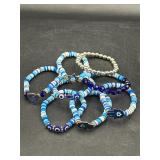 Hanukkah Bracelets Stretch bracelets