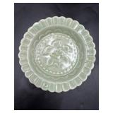 Vintage Chinese Celadon tea Plate