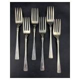 195 grams Sterling silver Frank Smith forks