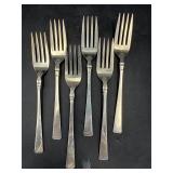 210 grams Sterling silver Frank Smith forks