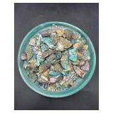 abalone shell pieces
