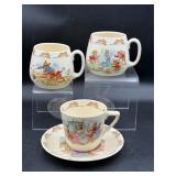 Royal Doulton Bunnykins Mugs & tea cup & saucer