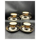 Vintage Japan Nikko Twilight teacups & saucers