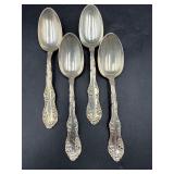 104 grams Sterling silver personalized spoons