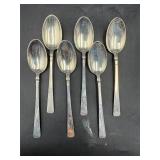 185 grams Sterling silver spoons Frank Smith