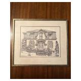 Signed Vintage Union Street San Francisco print
