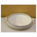 vintage Dansk Kobenstyle enamelware paella pan