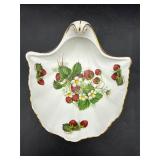 Hammersley Strawberry Ripe bon bon trinket tray