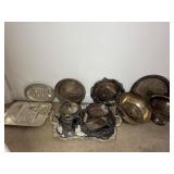 2nd floor vintage silverplate & more lot