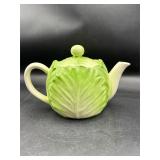Vintage Otagiri Cabbage Leaf Teapot