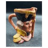 Signed vintage character jug mug