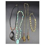 Costume jewelry necklaces