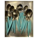 vintage Castle stainless steel spoons