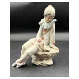 NAO BY LLADRO LOVE LETTER PIERROT & MAONDOLIN