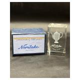 Noritake celebrating 100 years 1904 2004 crystal
