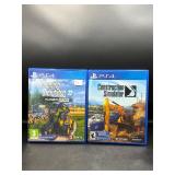 PS4 Farming Simulator & construction simulator
