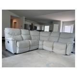 Lazboy 2 remote Stained reclining sectional