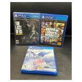 PS4 games Grand Theft Auto V & more