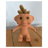 troll doll planter