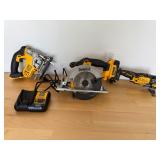 Dewalt cordless Skilsaw, jig saw, & oscillating