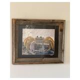 Framed Moore crab photo 14x17ï¿½