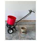 EarthWay broadcast spreader & Scottï¿½s hand seeder