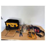 DeWalt tool bag and tools & Kobalt