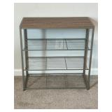 Tiered rack (storage shoe rack)