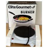 Elite gourmet electric single burner