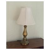 Brass table lamp