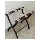 Vintage luggage rack