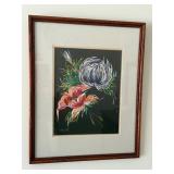 21x17ï¿½ signed flower wall art