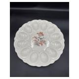 Vtg Ebeling & Reuss American deviled egg plate