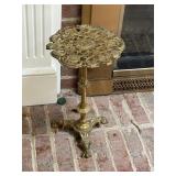 Vintage brass plant stand