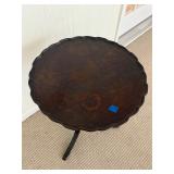 Vintage side table drink table