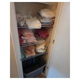 Contents of linen closet