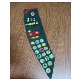 Vintage Girl Scout sash
